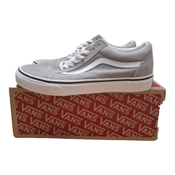 NWT Vans Color Theory Old Skool - Color: Drizzle/True White - Size: MultipleSize - Picture 4 of 12